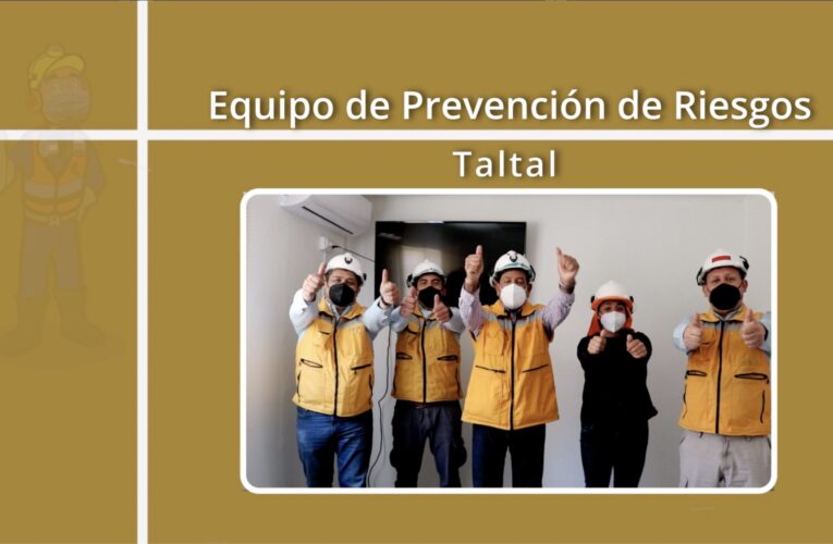 «Les invitamos a participar» nos dice el Equipo de Prevención de Faena Taltal
