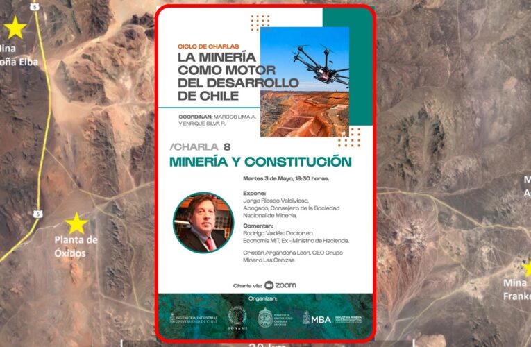 Debate Constitucional: Gerente General expone presente y futuro de la mediana minería en Conferencia “Minería y Constitución”