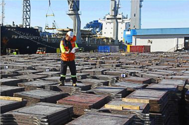 Informe semanal del Mercado internacional del cobre