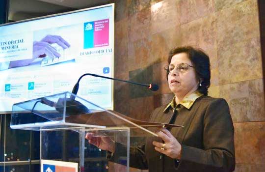 Lanzan boletín oficial de minería