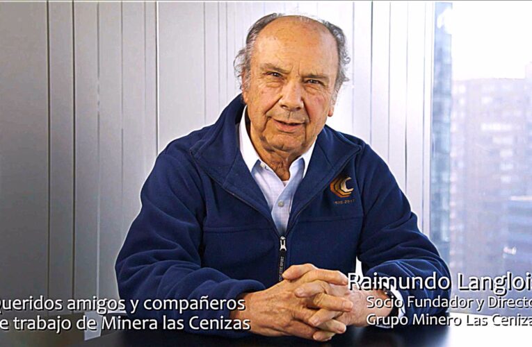 Don Raimundo Langlois Saluda a la Gran Familia Cenizas en el Día del Minero