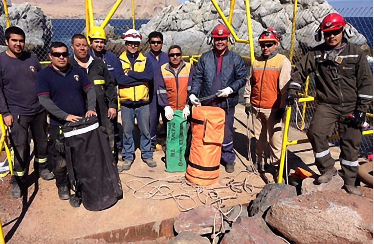 Actividades de las Brigadas de Emergencia en Faenas Taltal