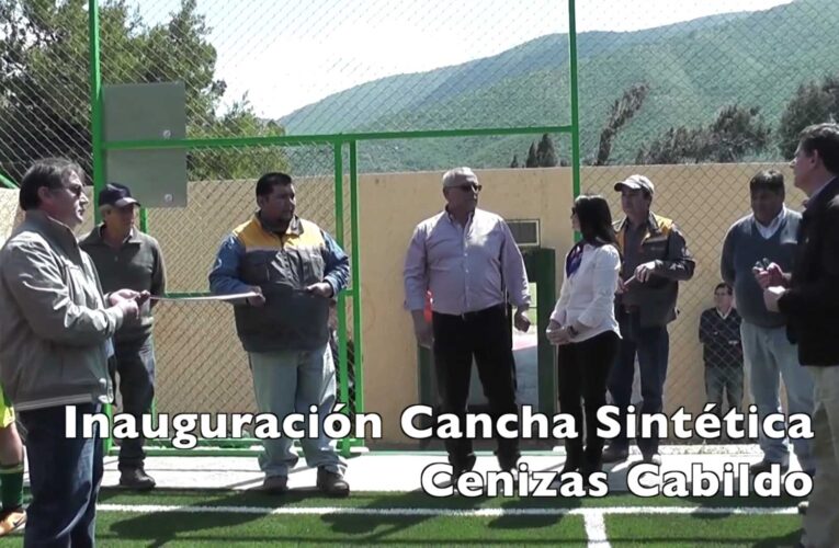 Video Inauguración Cancha Sintética en Cenizas Cabildo.