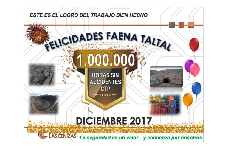 Cerramos Año Con Logros Destacados En Faena Taltal