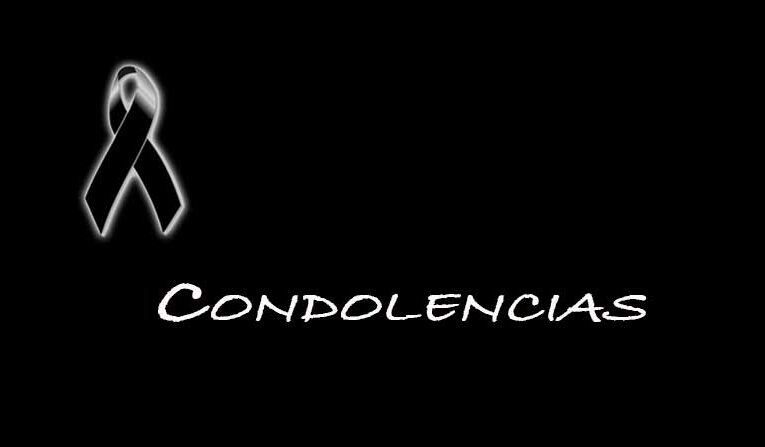 Nuestras Condolencias