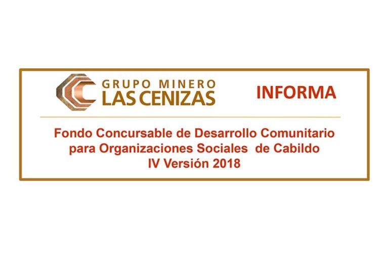 Faena Cabildo lanza IV Versión de Fondo Concursable de Desarrollo Comunitario