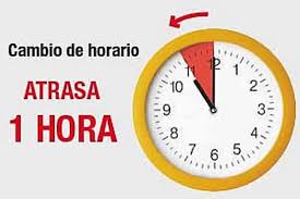 Comienza Horario de Invierno