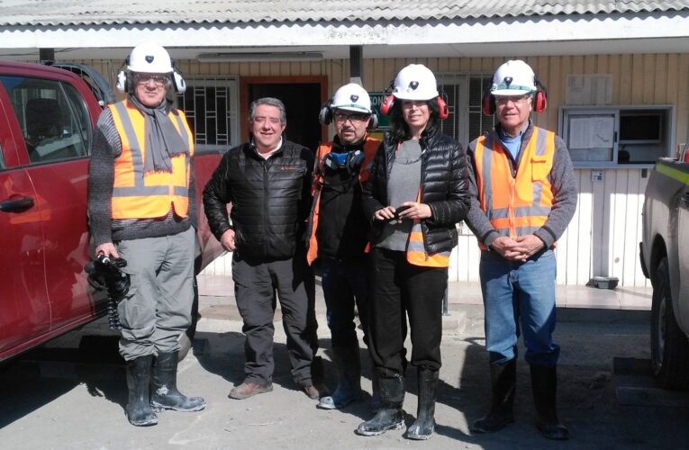 Personal de SONAMI Visita Mina Sauce