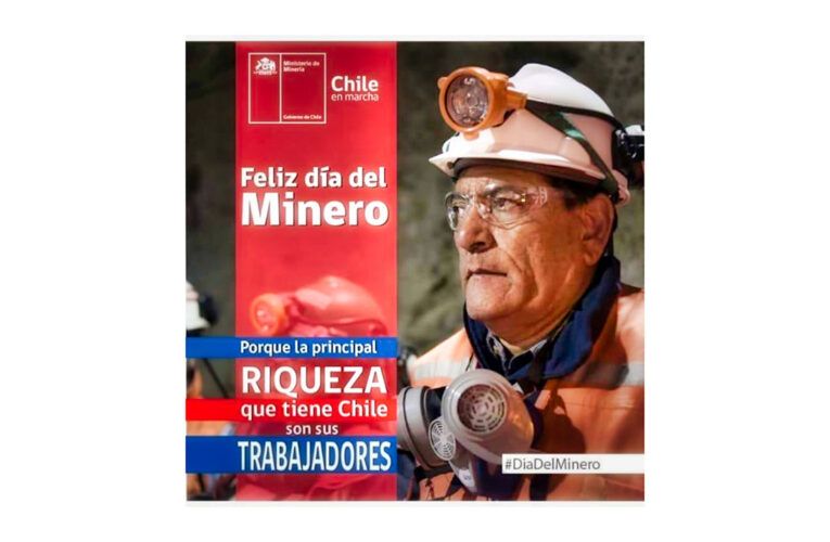 Grata sorpresa en saludo del Ministerio de Minería por el Día del Minero