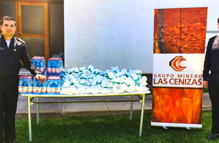 Faena Taltal dona colaciones a la Capitanía de Puerto de la Comuna (DIRECTEMAR).