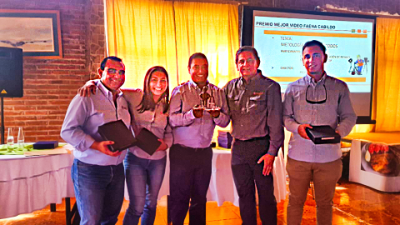 Premiación del Festival de Videos en Cabildo