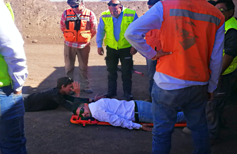 Mina Doña Elba Capacita a su Personal de Brigada de Emergencia