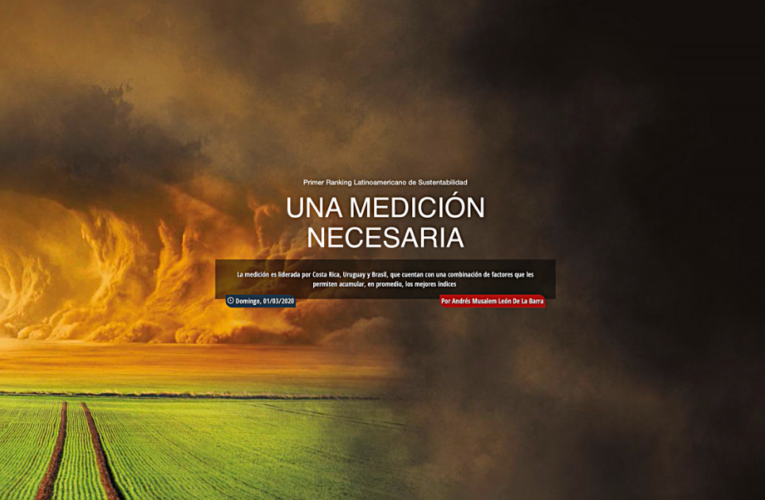 Primer Ranking Latinoamericano de Sustentabilidad