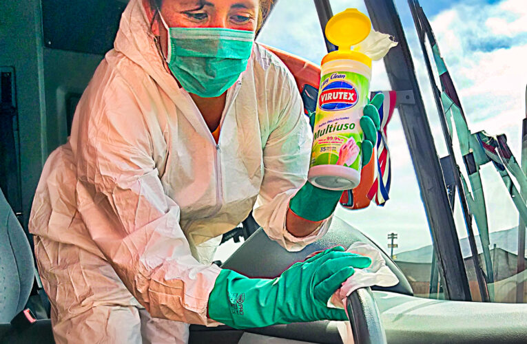 Coronavirus: Conoce las medidas sanitarias y la distancia entre pasajeros en los buses de faena Taltal