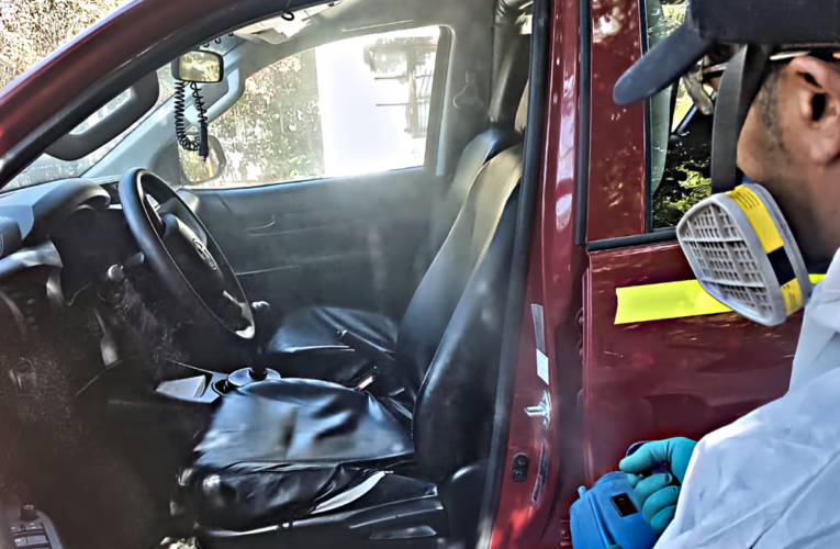 Faenas aplican protocolo de desinfección profunda en camionetas y equipos