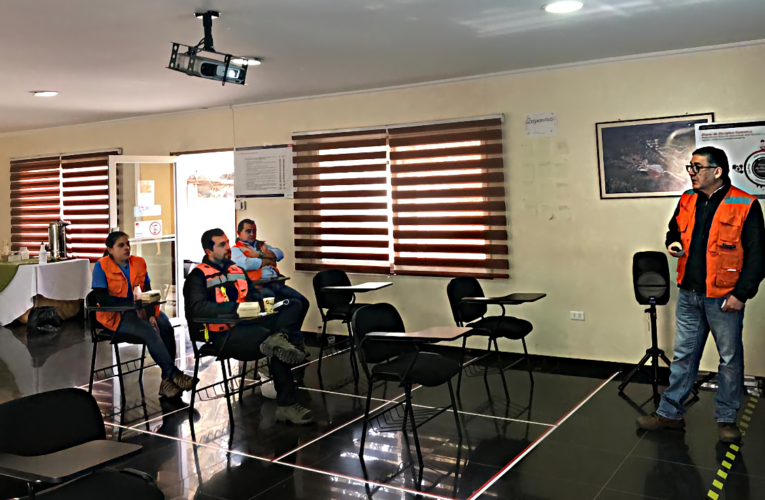 Director Regional de Sernageomin destaca medidas preventivas Covid 19 de faena Cabildo