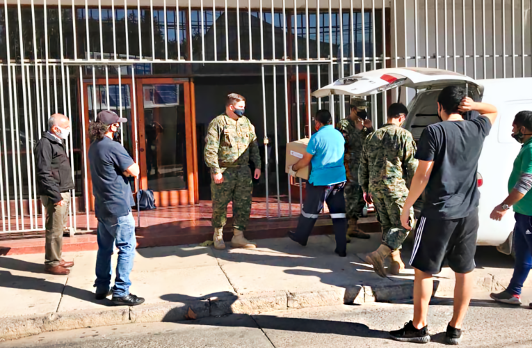 Faena Cabildo aporta 150 cajas con alimentos para familias afectadas de la Comuna