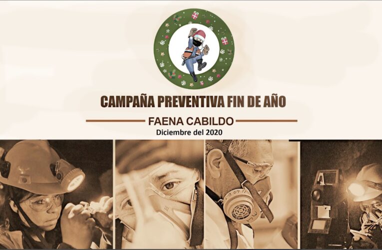 Prevención de Riesgos de faena Cabildo entrega recomendaciones para terminar de buena manera este 2020