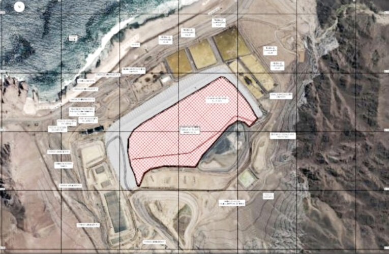 Proyecto de Enami busca optimizar depositación de relaves de Planta Moreno