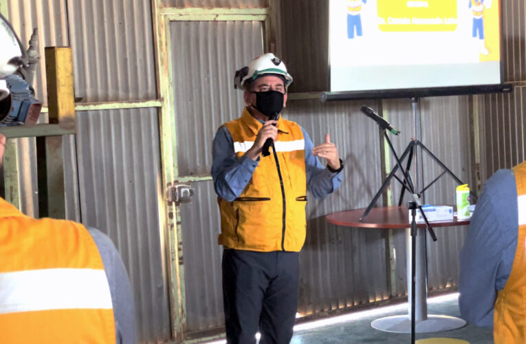 Emotivo reconocimiento a Trabajadores de Taltal por superar todos los récords de baja Accidentabilidad el año 2020