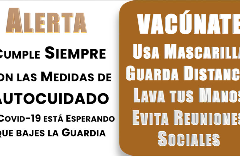 Campaña de Concientización: Mira el video sobre Autocuidado Covid-19