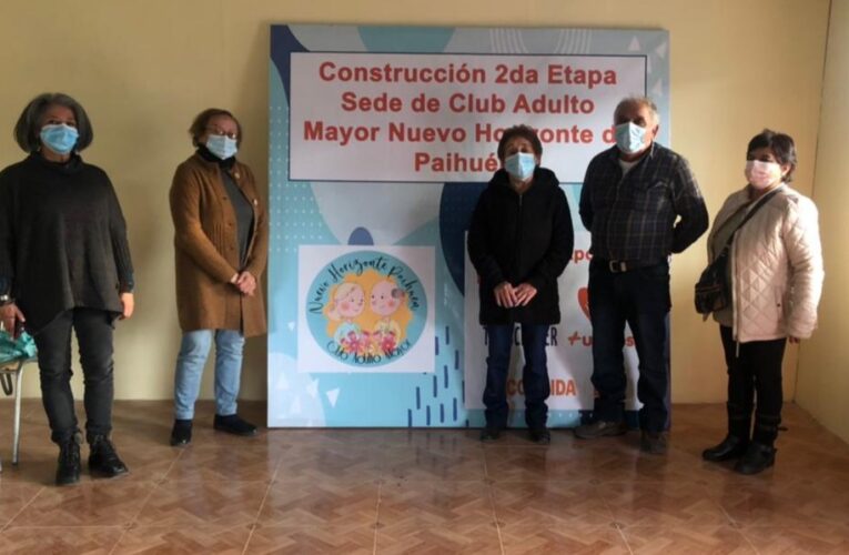 En Cabildo nos Reunimos con Dirigentes del Club del Adulto Mayor Nuevo Horizonte de Paihuén