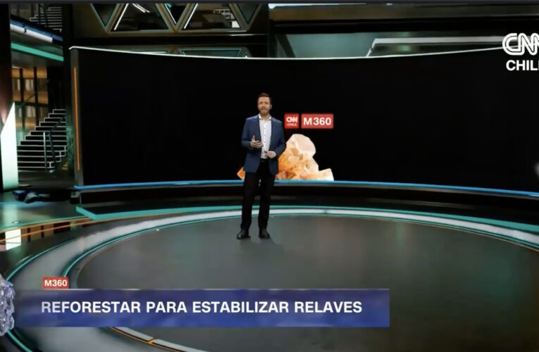 CNN Chile emite video reportaje sobre forestación en Cabildo