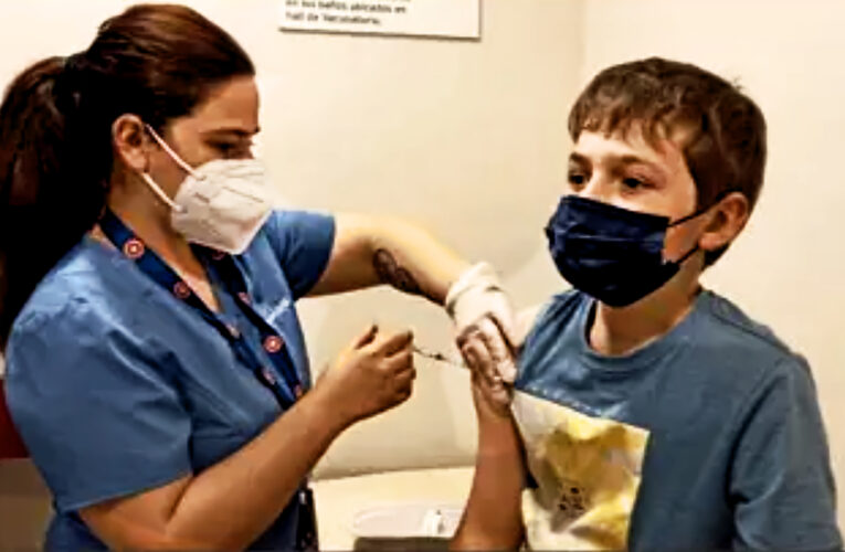 Se dijo de la vacunación en la semana