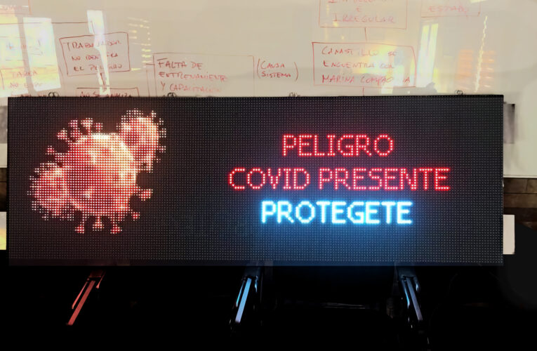 Se realizan pruebas técnicas de Señalética Dinámica en Faena Cabildo