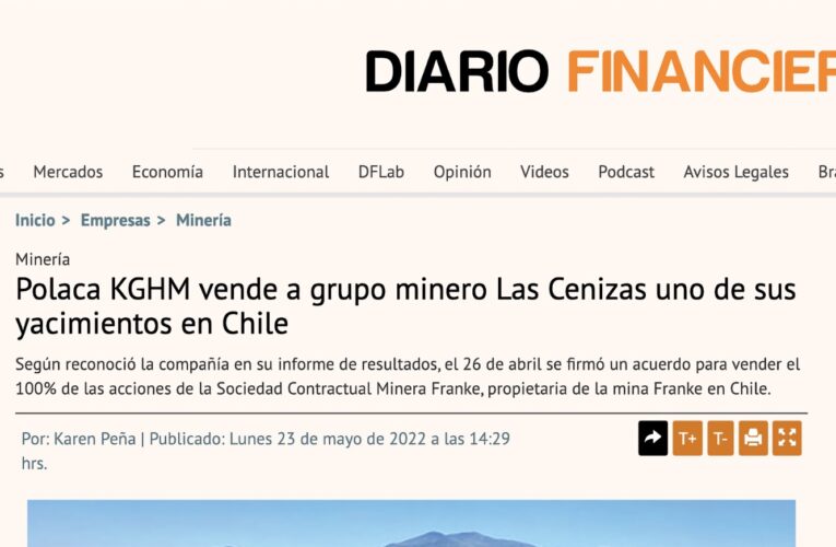 Se dijo de Minera Las Cenizas