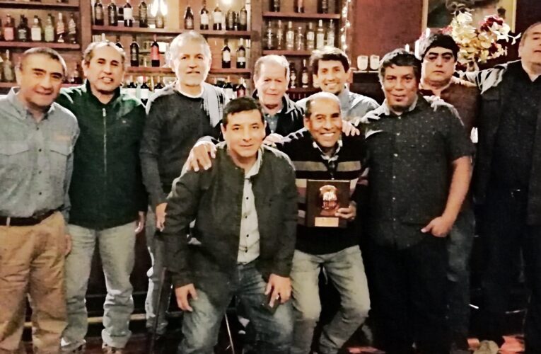 Cena de Despedida en Honor a Trabajador de Mina Las Luces