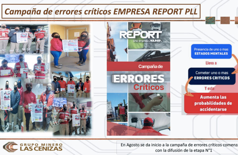 Empresa colaboradora Report inicia Campaña de prevención de riesgos