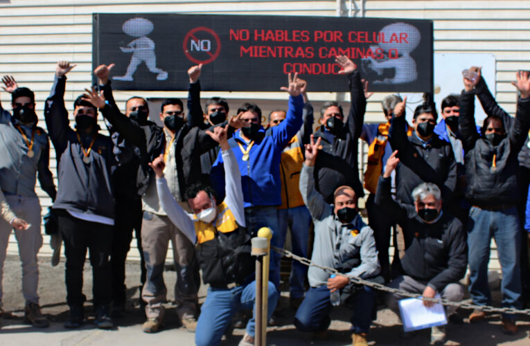 Faena Taltal: Treinta y Cinco trabajadores condecorados por sus conductas ejemplares en Auto y Mutuo Cuidado