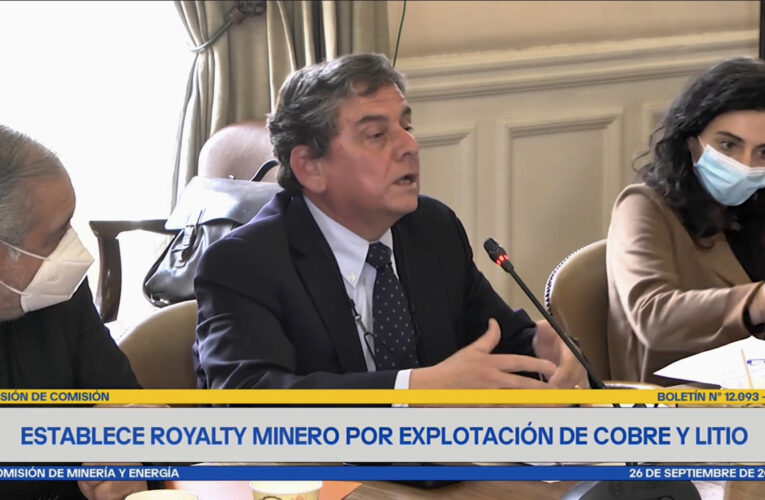 Participación del Gerente General en Comisión del Senado que discute el Royalty