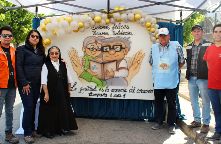 Faena Cabildo entrega donación en cruzada solidaria para hogares de adulto mayor