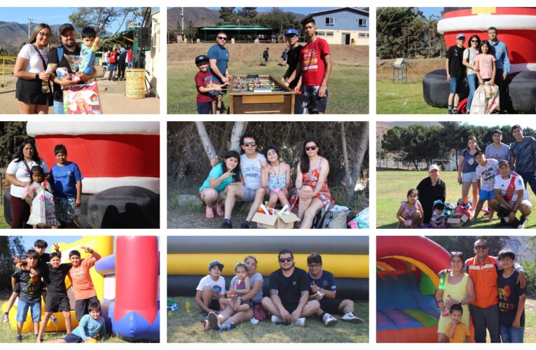 Hijos e hijas de trabajadores de Faena Cabildo disfrutaron de la Fiesta de Navidad