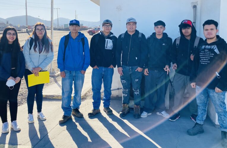 Estudiantes Realizan Práctica Profesional en Faena de Taltal