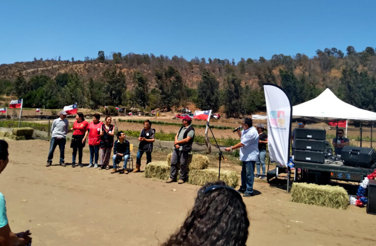 Área de Comunidades invitada a tradicional trilla en Las Salinas de Pullally