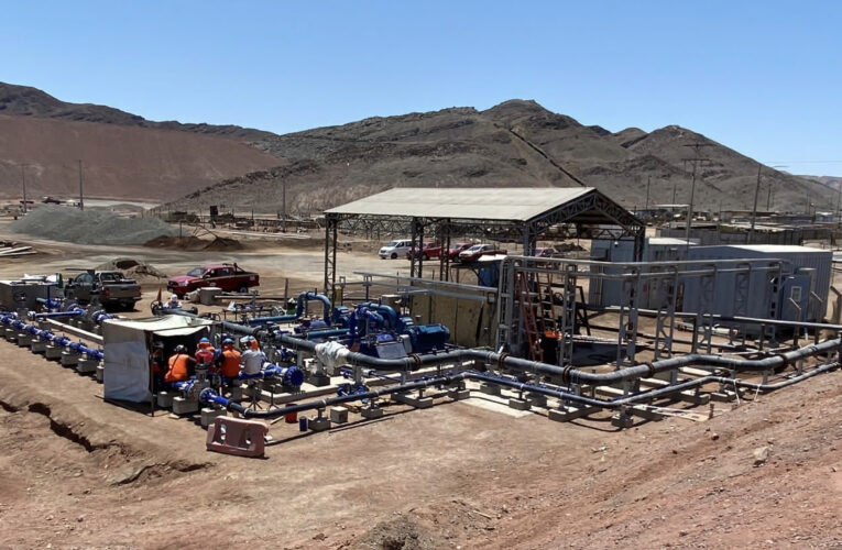 Finalizan Etapas I y II del Proyecto Agua de Mar en Faena Taltal