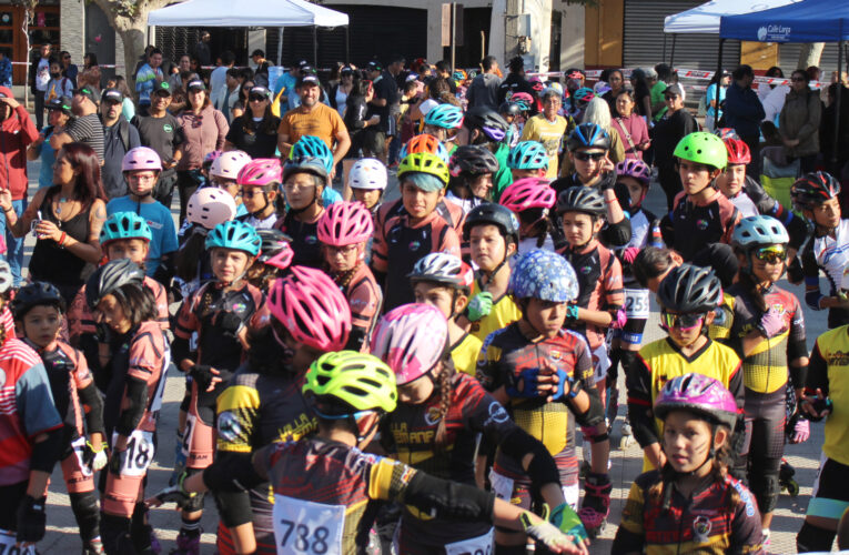 Faena Cabildo apoya Primer Campeonato Regional de Patín Carrera en la comuna
