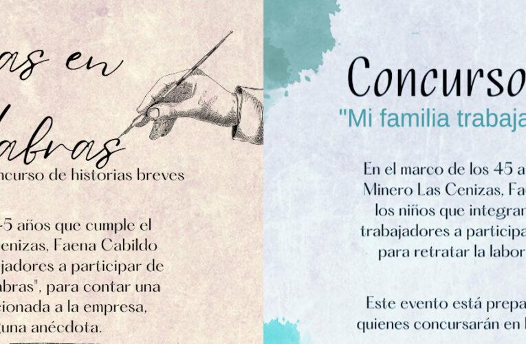¡Atención Faena Cabildo! Participa en concurso literario y de dibujo por los 45 años de la empresa