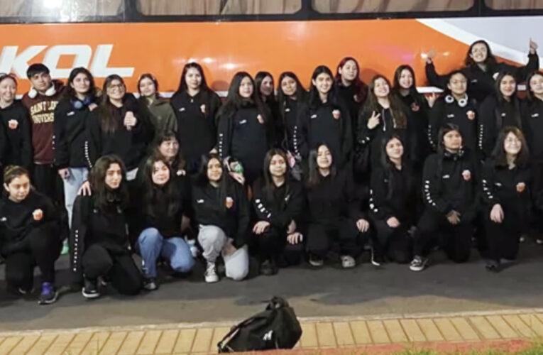 Con apoyo de Faena Taltal, selección femenina de basquetbol asiste a Campeonato Regional