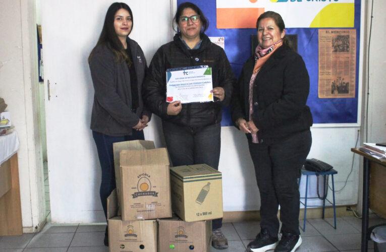 Minera Las Cenizas aporta a programa de apoyo al adulto mayor de La Ligua