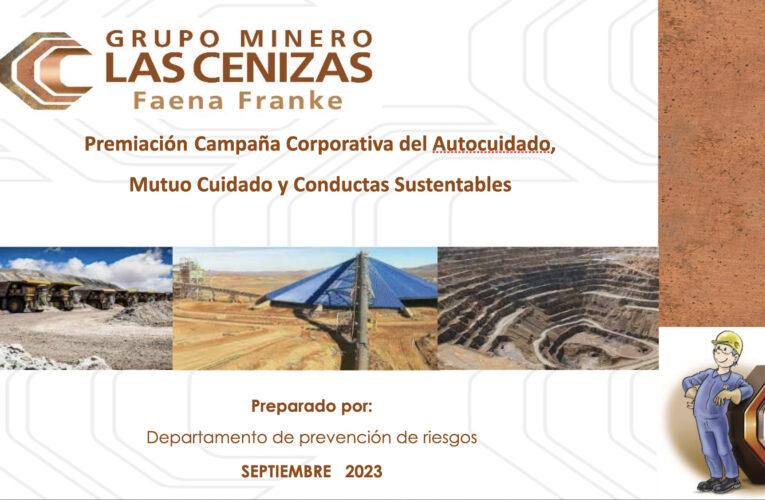 Premiación Campaña de Seguridad Faena Franke