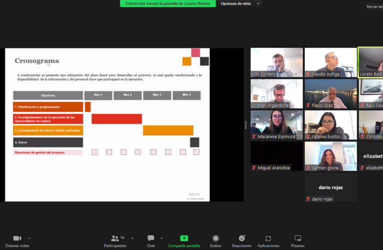 Gerencia de Finanzas GMLC convoca equipo de trabajo que liderará implementación de Modelo de Prevención del Delito
