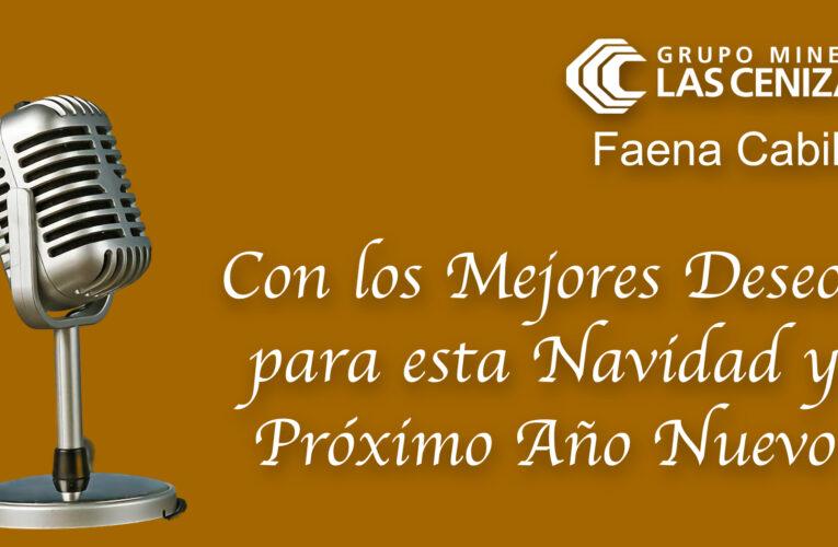 Faena Taltal difunde mensaje radial de Navidad y Año Nuevo para las familias de la comuna