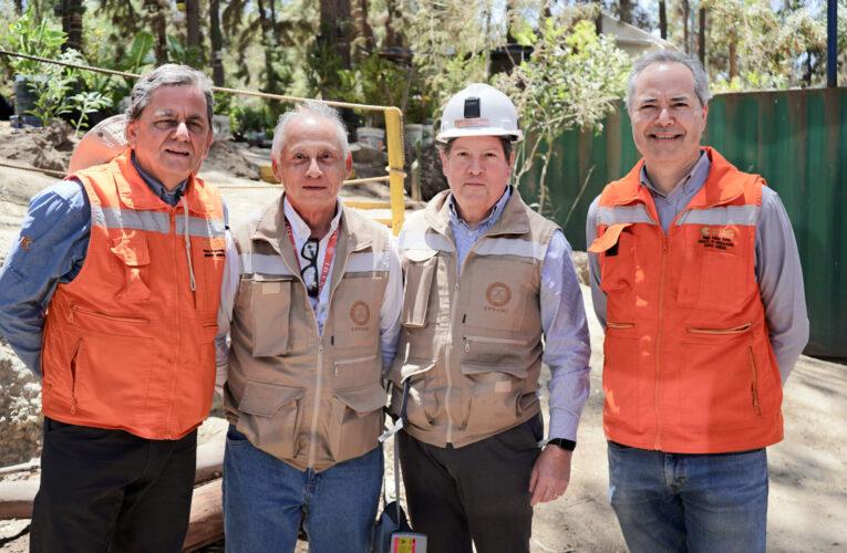 Mesa Directiva y equipo ejecutivo de la SONAMI realiza visita a Faena Cabildo
