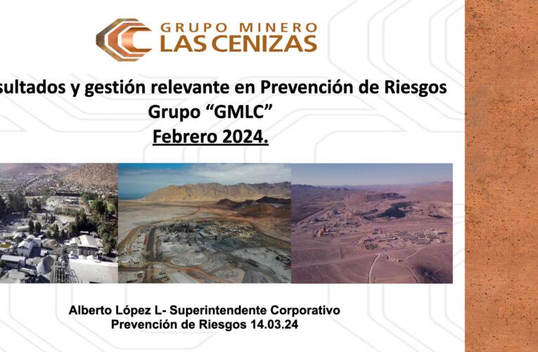 Informe Sobre Resultados y Gestión más Relevante de SEG / SO Febrero 2024