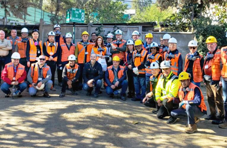 Minera Las Cenizas recibe delegación del Comité Organizador del World Mining Congress