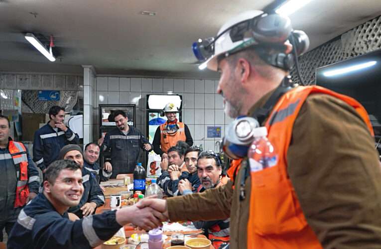 Momentos de la grabación de Recomiendo Chile, en Cabildo